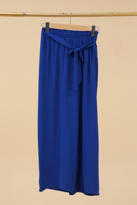 Pantalon fluide taille haute