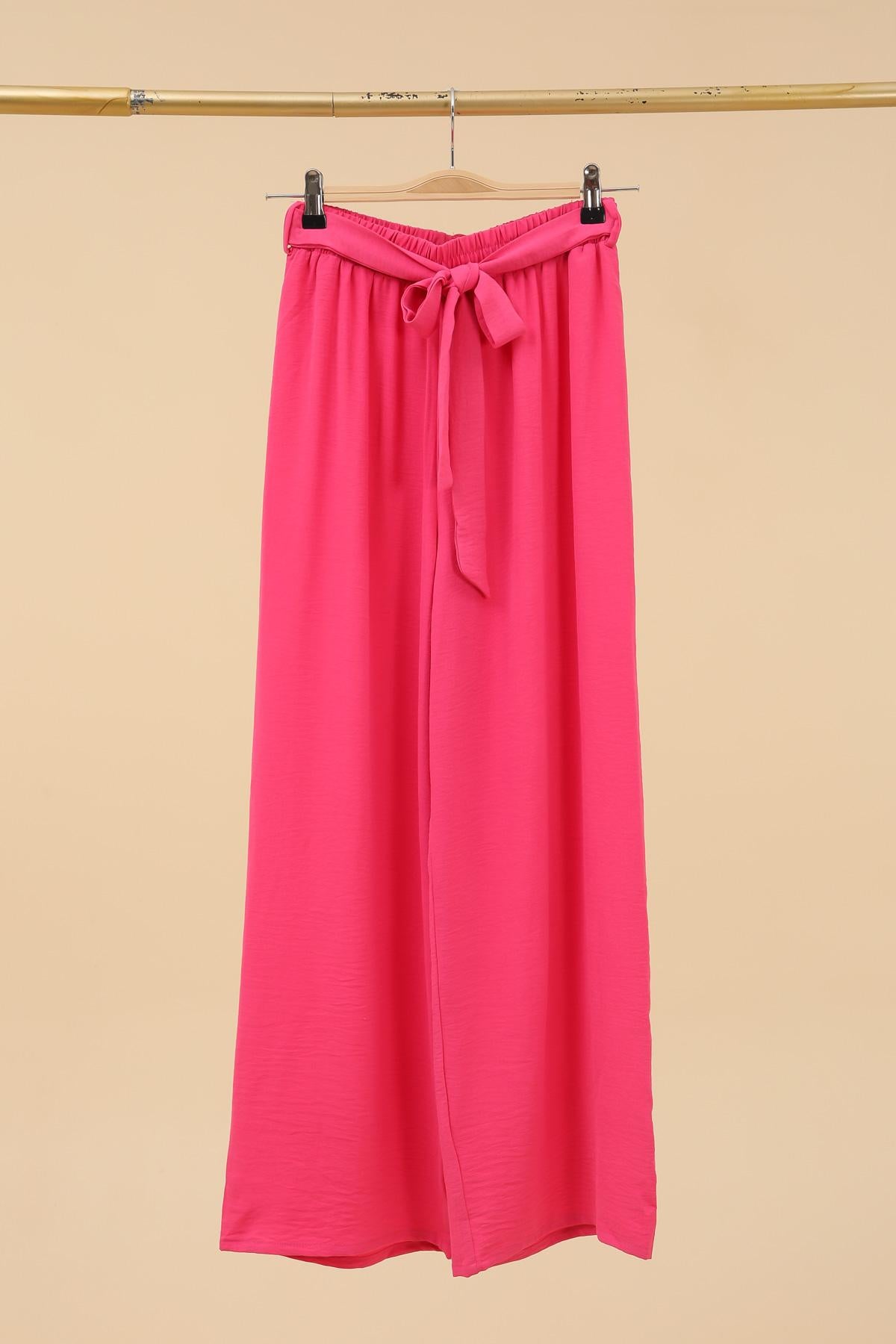 Pantalon fluide taille haute